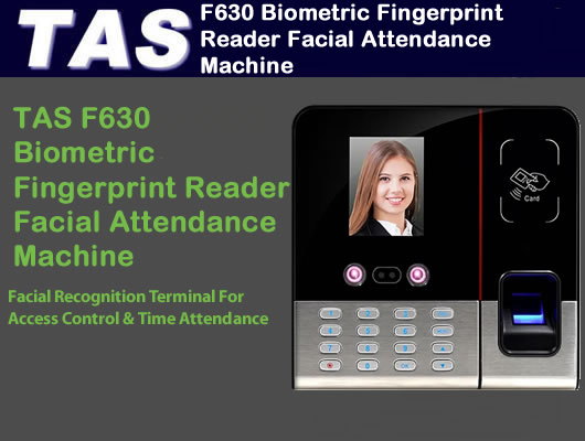 F630 Biometric Fingerprint Reader Facial Recognition Attendance Clocking Machine
